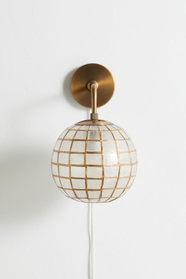 Capiz Sconce #2