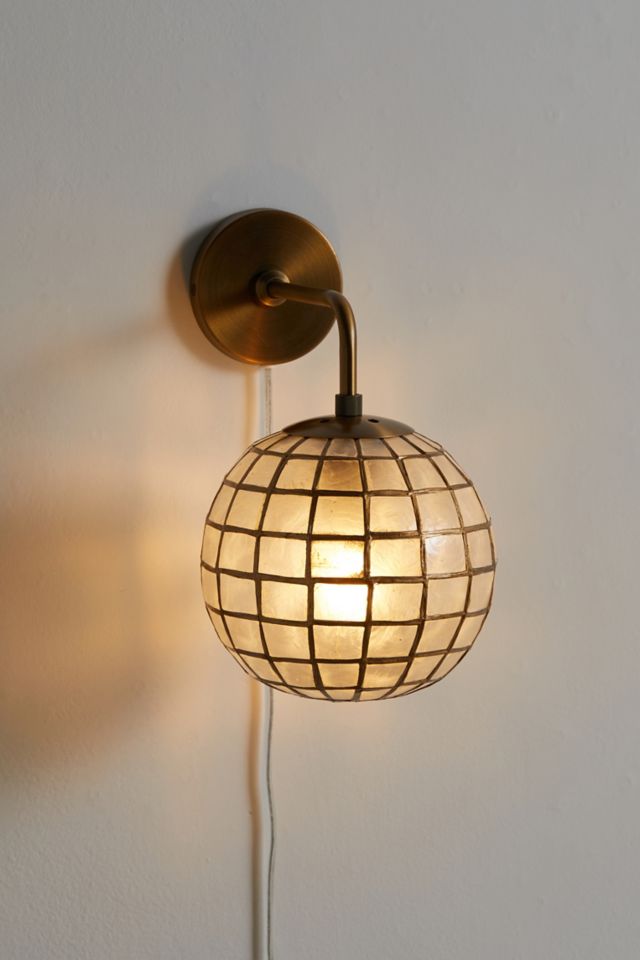 Capiz Sconce #3