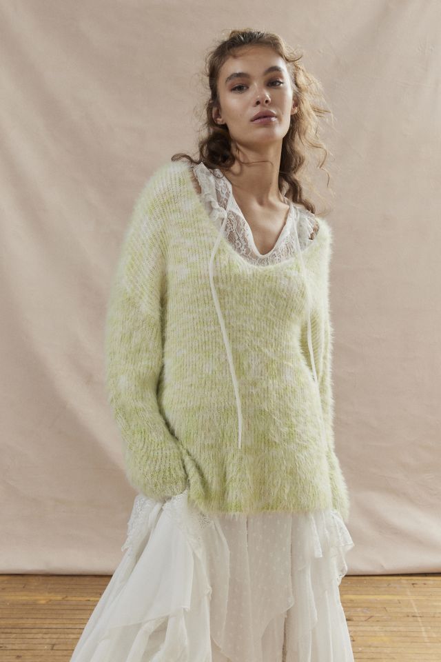 Kimchi Blue Priscilla Fuzzy Pullover Sweater #1