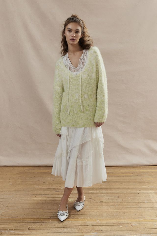 Kimchi Blue Priscilla Fuzzy Pullover Sweater #3
