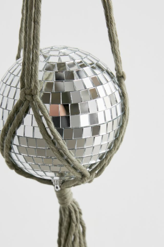 Golden Hour Designs Disco Macrame Hanger #2