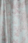 Frog Toile Patterned Shower Curtain