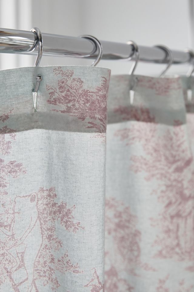 Frog Toile Shower Curtain Urban Outfitters Canada