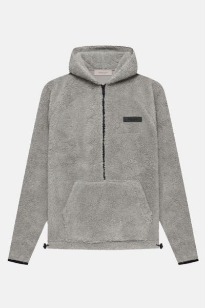 Fear of God Essentials Polar Fleece Half Zip Hoodie