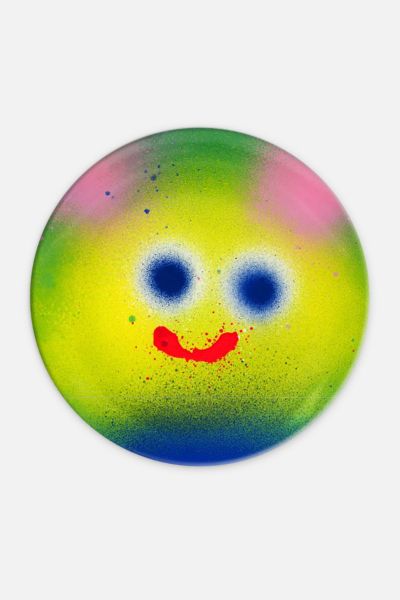 Third Drawer Down X Jon Burgerman Melamine Plate In Yellow Multi