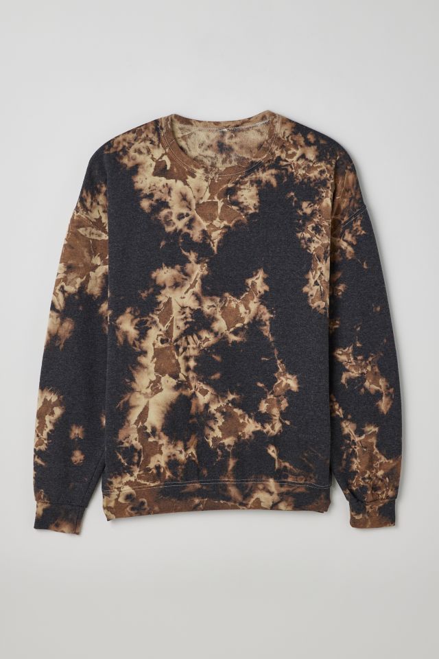 Urban Renewal Remade Fire Dye Crew Neck Sweatshirt