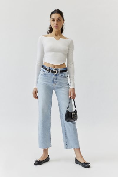 Slim cropped jeans - Women