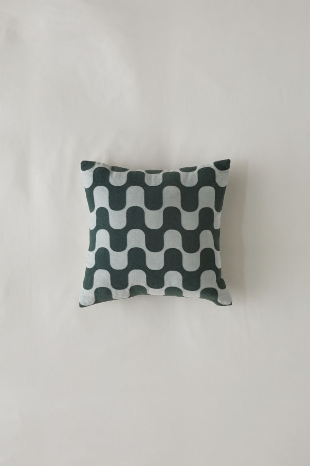 Squiggle Throw Pillow #1
