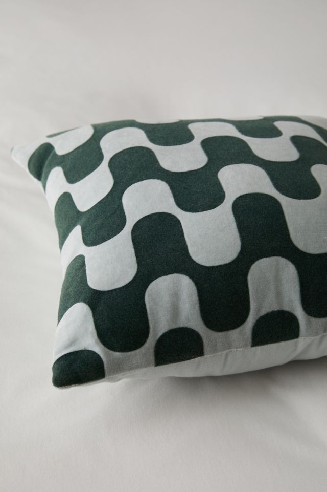 Squiggle Throw Pillow #2