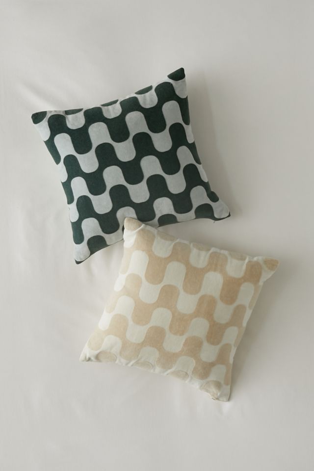 Squiggle Throw Pillow #3