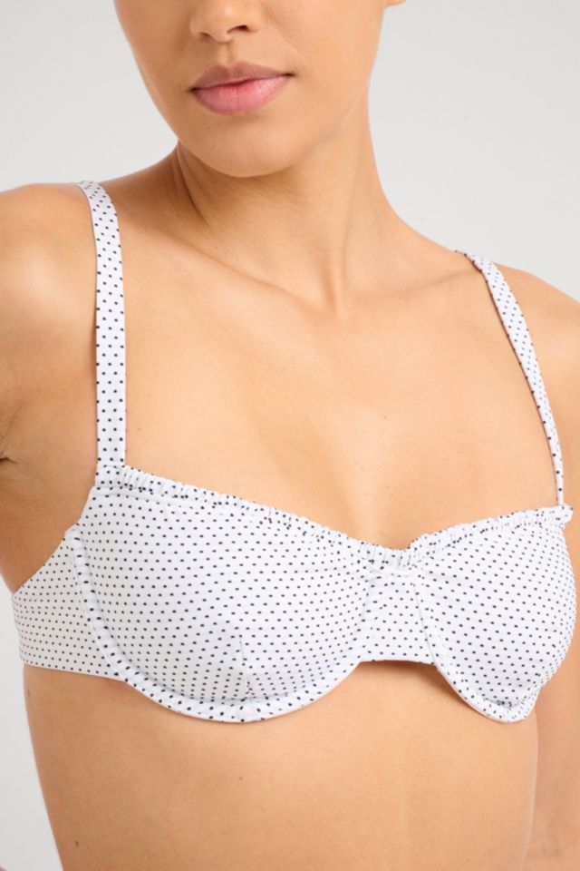 Onia Marilyn Ruffled Underwire Bikini Top #2