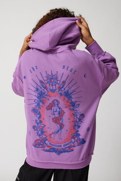 UO Mystical Goddess Nate Hoodie Oversized Sweatshirt | Urban Outfitters