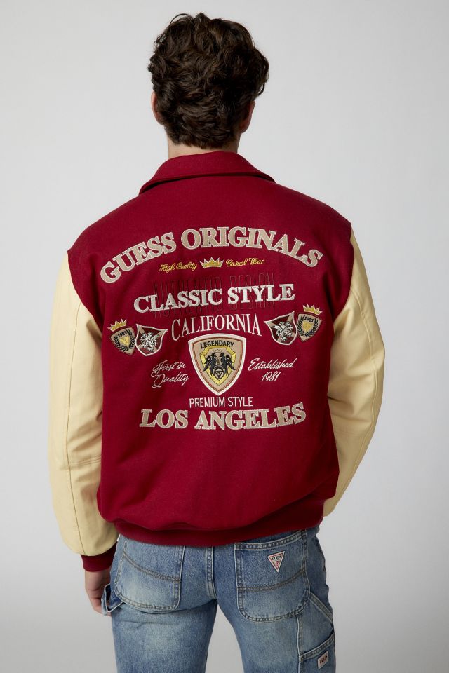 GUESS ORIGINALS Authentic Letterman Jacket | Urban Outfitters