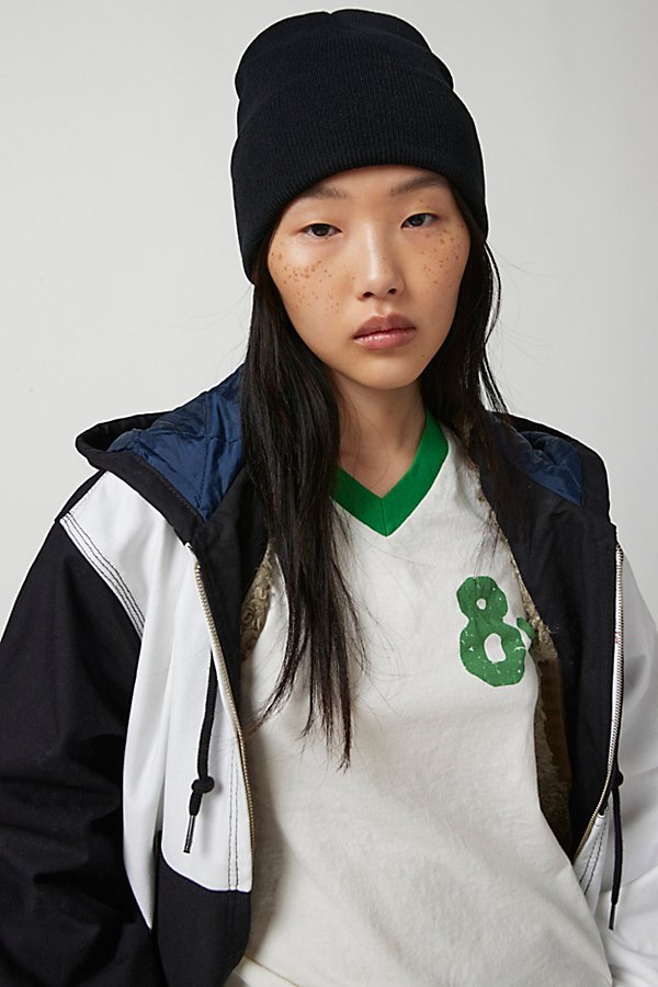 Urban Outfitters Uo Jessie Essential Beanie In Black