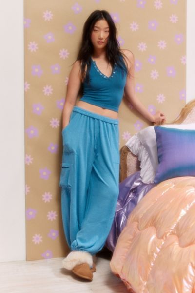 Out From Under Bounceplush Cabot Jogger Pant In Turquoise, Women's At Urban  Outfitters | ModeSens