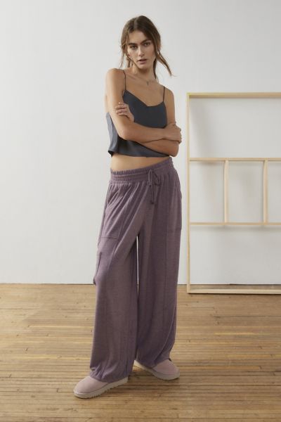 Out From Under Bounceplush Cabot Jogger Pant In Plum, Women's At Urban Outfitters