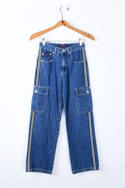 Vintage Y2k Striped Cargo Jeans | Urban Outfitters