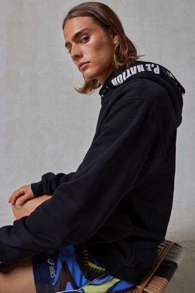 Asics best sale black hoodie