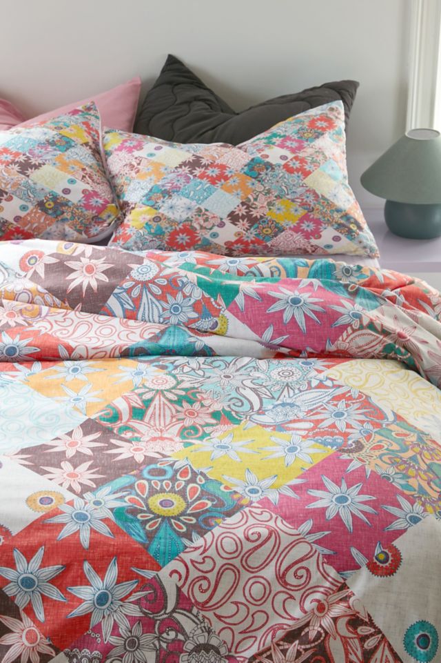 Patchwork on sale duvet cover