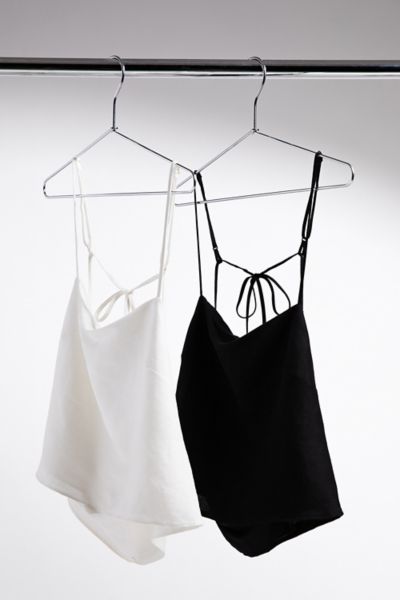 Onia Air Linen Square Neck Tank