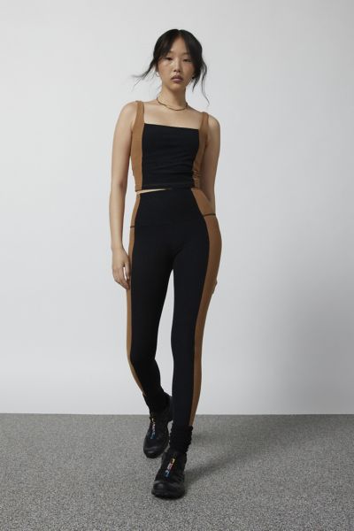 Shop Beyond Yoga Vitality Space-dye Colorblock High-waisted Legging Pant In Black, Women's At Urban Outfitters