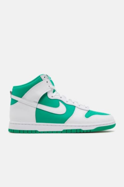 NIKE DUNK HIGH " WHITE PINE GREEN" SNEAKERS - DV0829-300