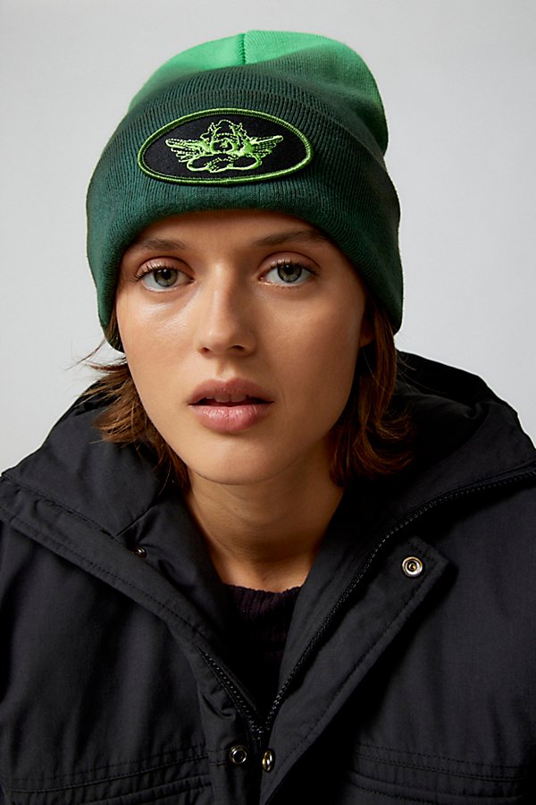 BOYS LIE OMBRE BEANIE IN GREEN, WOMEN'S AT URBAN OUTFITTERS
