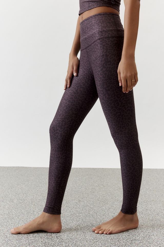 Beyond Yoga SoftMark Leopard Print High-Waisted Midi Legging