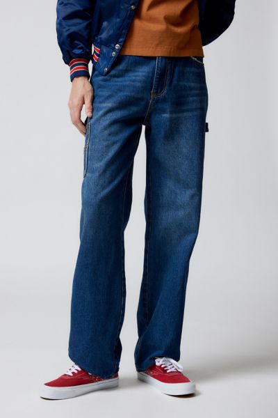 Guess Originals Carpenter Jean In Vintage Denim Medium, Men's At Urban Outfitters