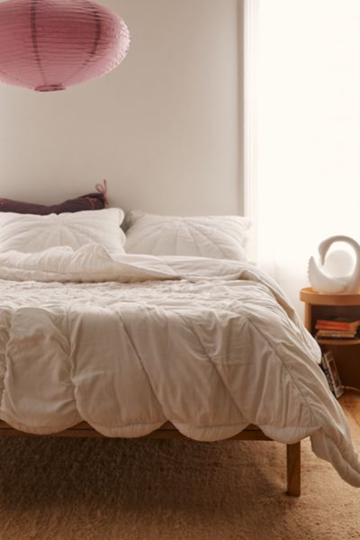 Urban Outfitters Starburst Comforter In White At