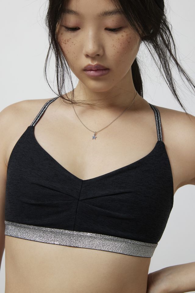 Urban Outfitters Beyond Yoga Shine On Spacedye Sparkly Sports Bra