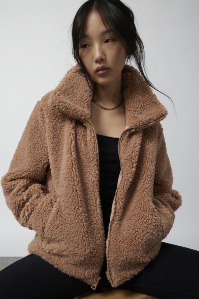 UO Cozy Comfy Sherpa Jacket