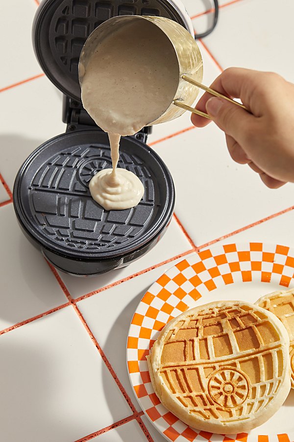 Urban Outfitters Death Star Mini Waffle Maker In White At  In Black