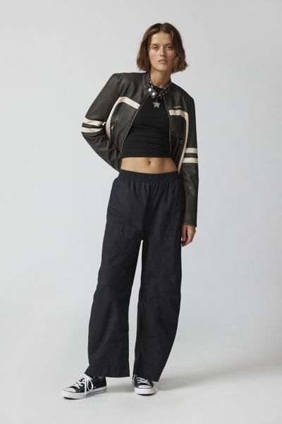 Urban Outfitters Uo Mae Poplin Utility Pant In Blue,at