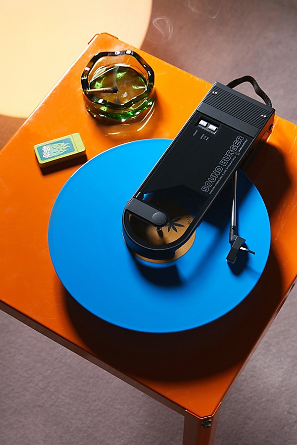 Audio-technica Sound Burger Turntable In Black At Urban Outfitters