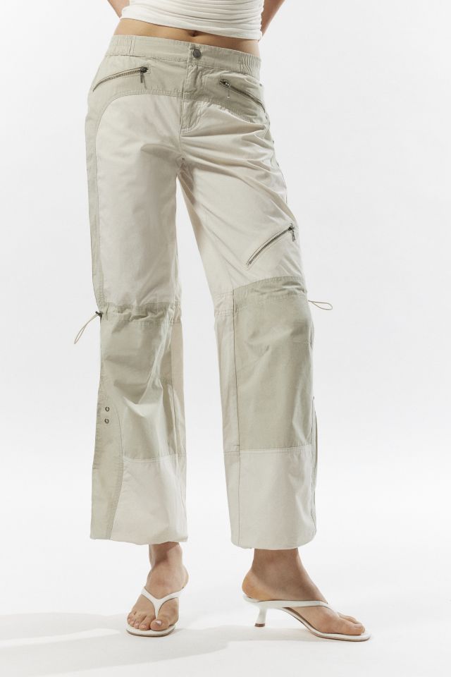 Silence + Noise Lee Colorblock Moto Pant #1