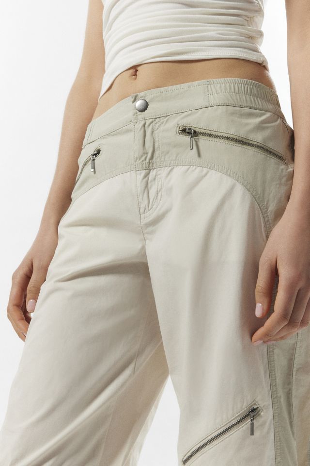 Silence + Noise Lee Colorblock Moto Pant #3