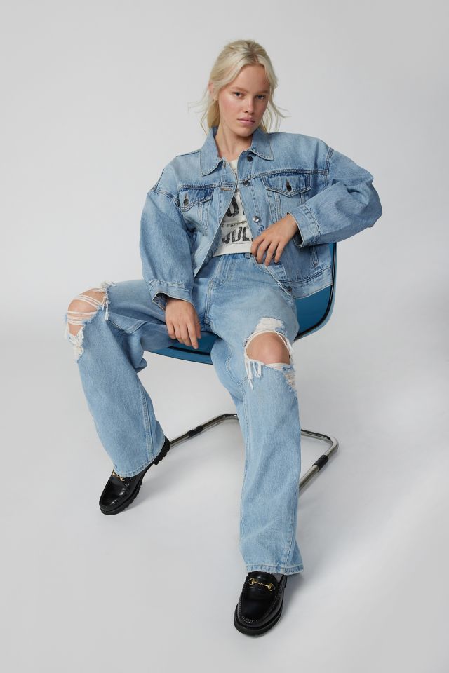 Pistola Margot Denim Trucker Jacket #1