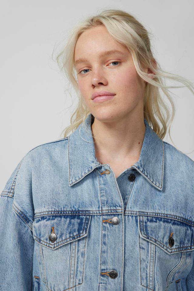 Pistola Margot Denim Trucker Jacket #3