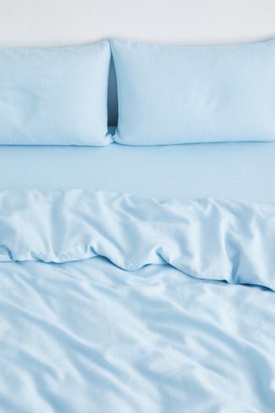 Bed Threads French Flax Linen Duvet Cover In Coast At Urban Outfitters