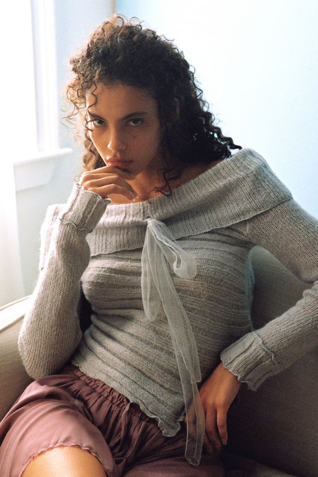 Kimchi Blue Fiona Off-The-Shoulder Sweater #1