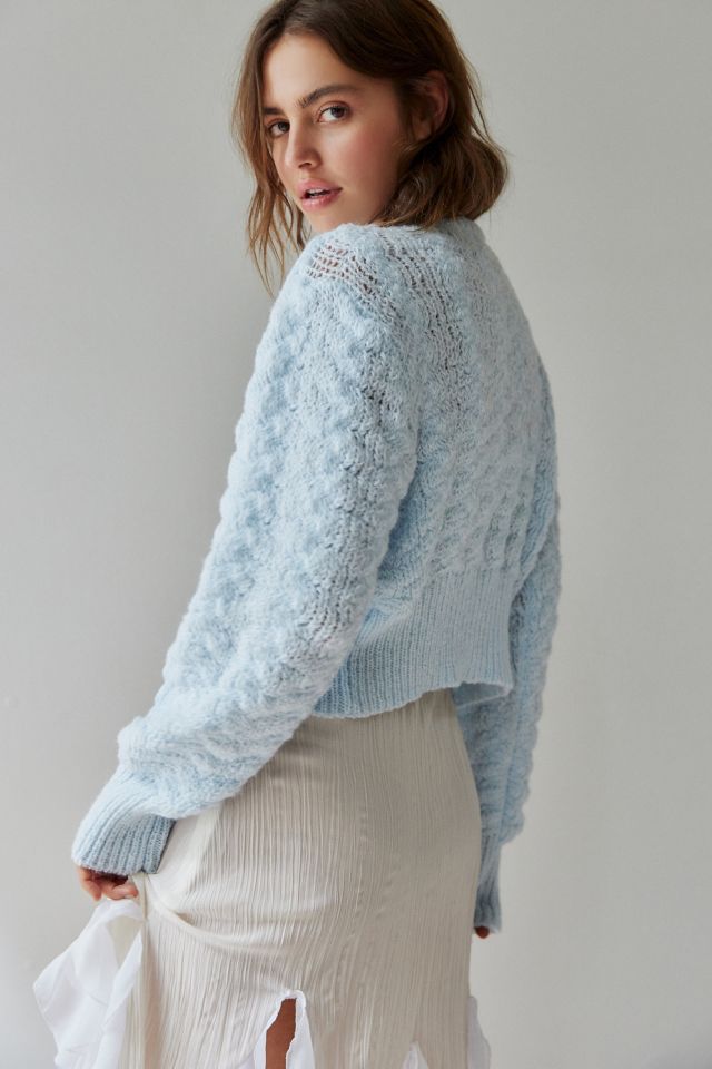 Kimchi Blue Blossom Knit Cardigan #5