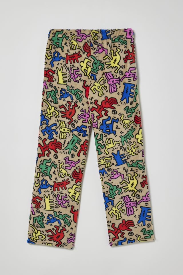 Pantalon de Détente en Peluche Keith Haring Figures #2