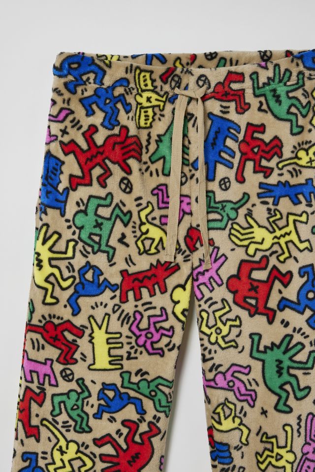 Pantalon de Détente en Peluche Keith Haring Figures #3