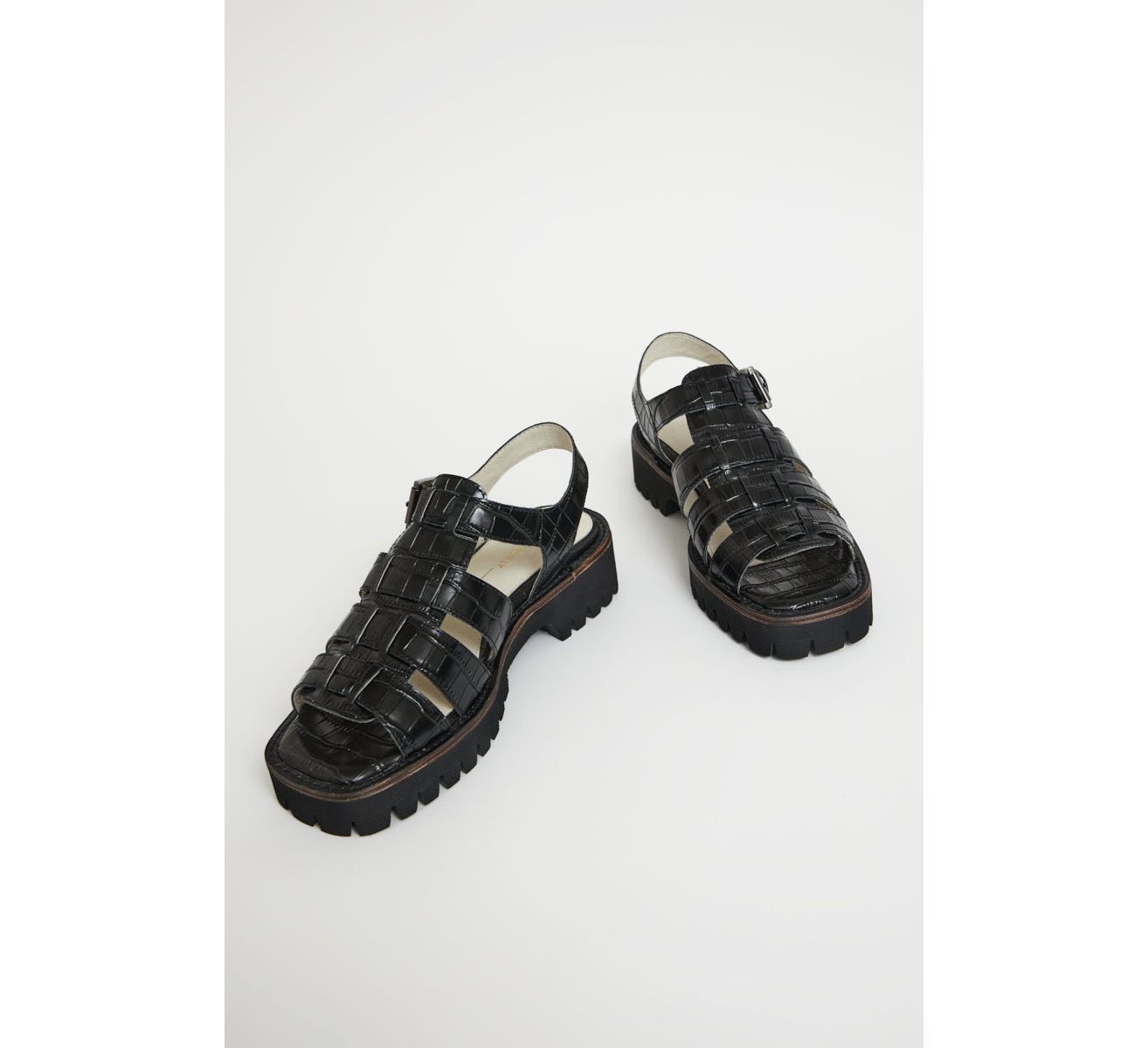 Intentionally Blank Haddie Leather Fisherman Sandal