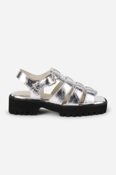 Intentionally Blank Haddie Leather Fisherman Sandal