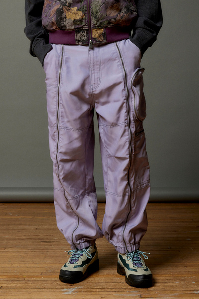 Balloon Cargo Mens Cargo Pants Urban Outfitters Bdg Satin Flight