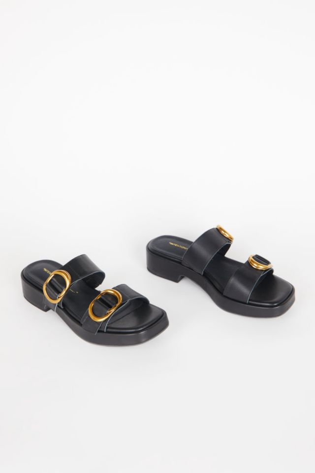 Intentionally Blank Orion Leather Slide Sandal | Urban Outfitters