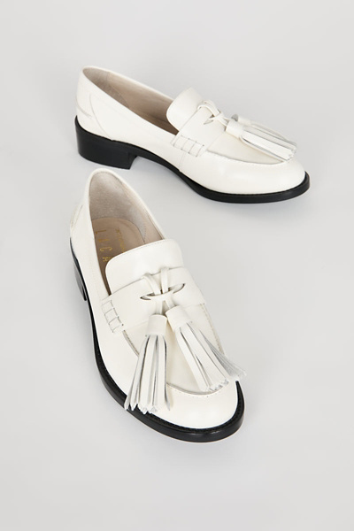 Intentionally Blank Neighbor Leather Tassel Loafer Urban Outfitters
