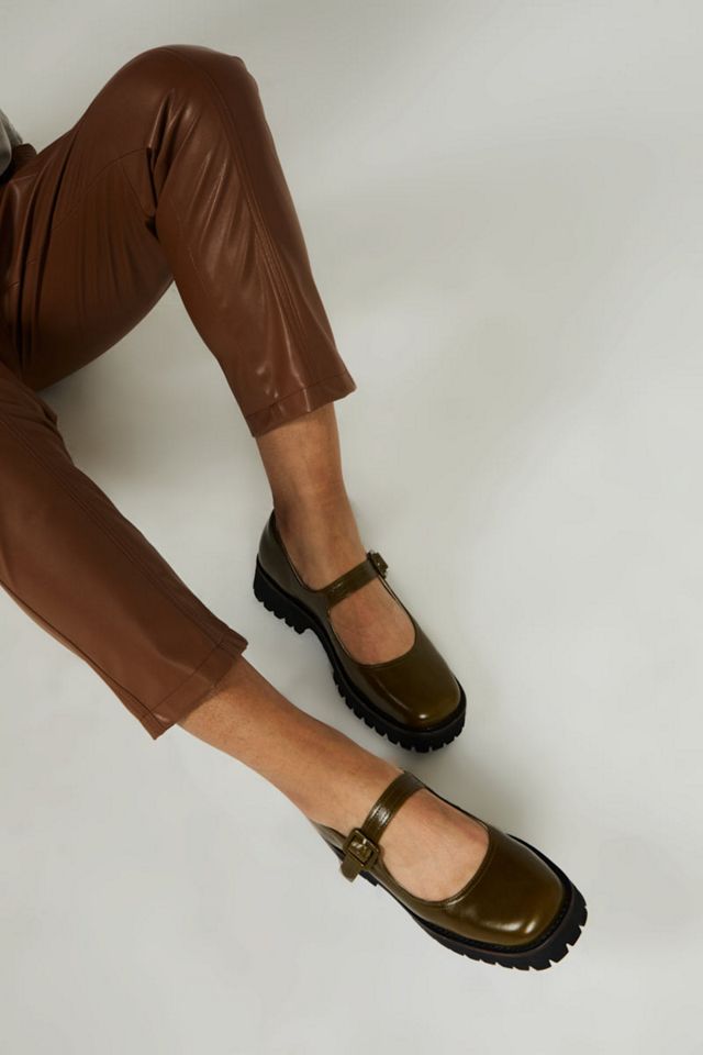 Intentionally Blank Veronica Leather Platform Mary Jane #1